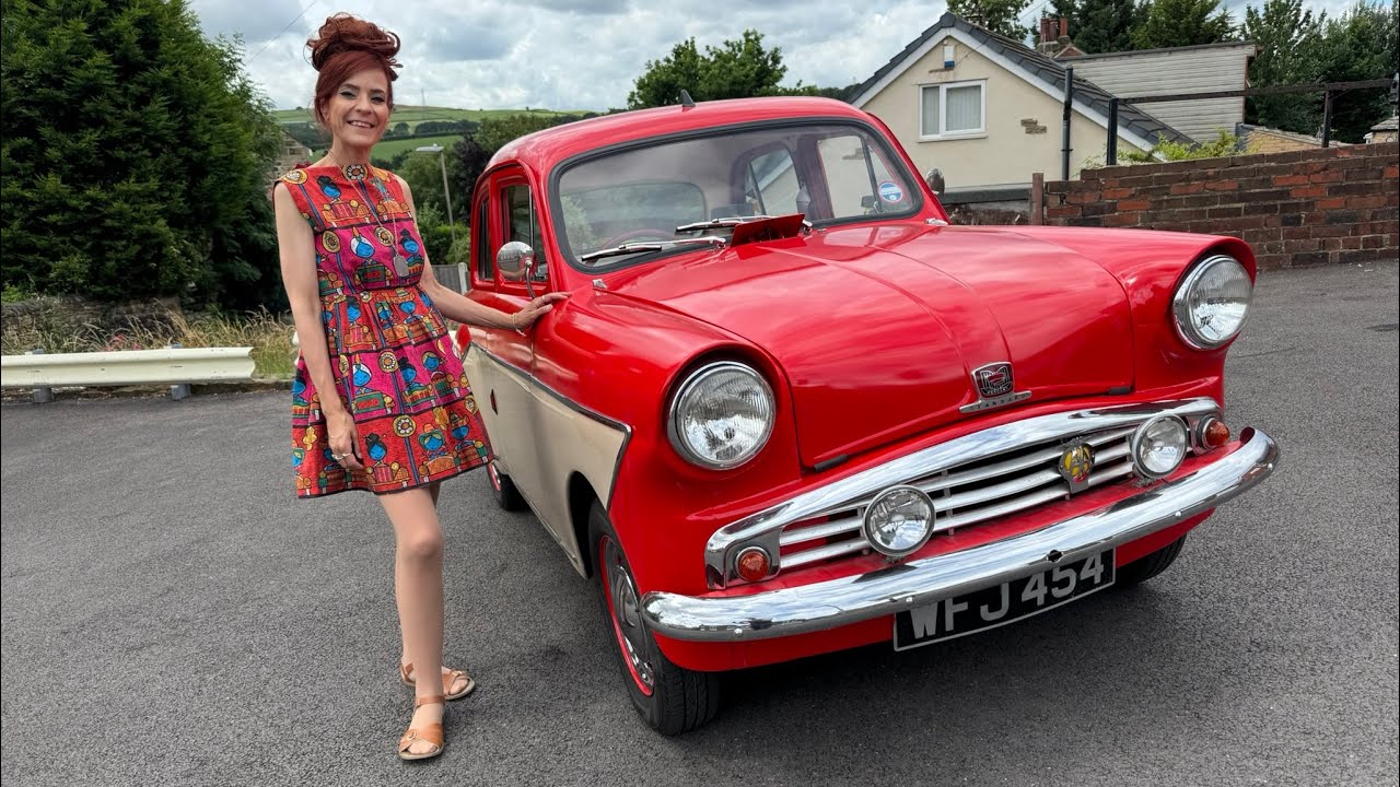 1950s Standard Pennant -  a rare British classic saloon  - the predecessor to the Triumph Herald!
