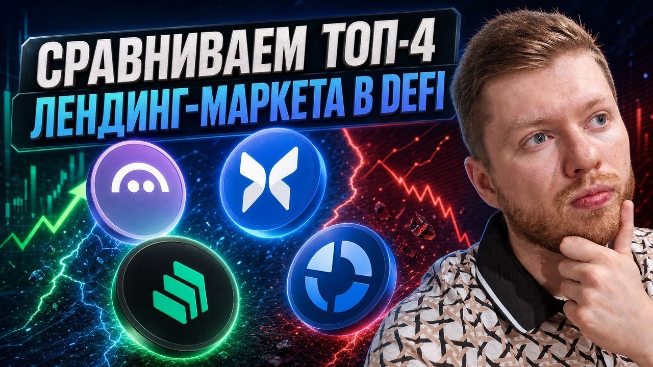 Сравниваем топ-4 лендинг-маркета в DeFi: где лучше условия? Как есть риски и многое другое!