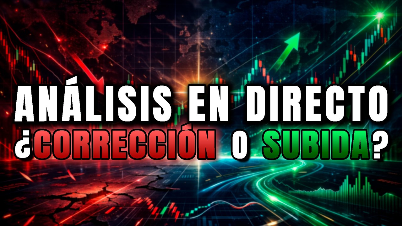 📊 ¿Corrección o subida? Análisis de acciones en Directo 🔴