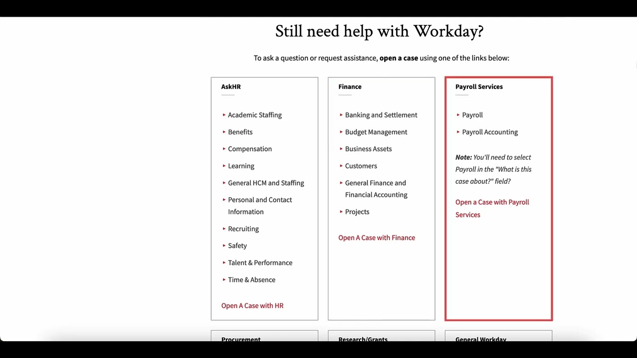 Get Workday Support