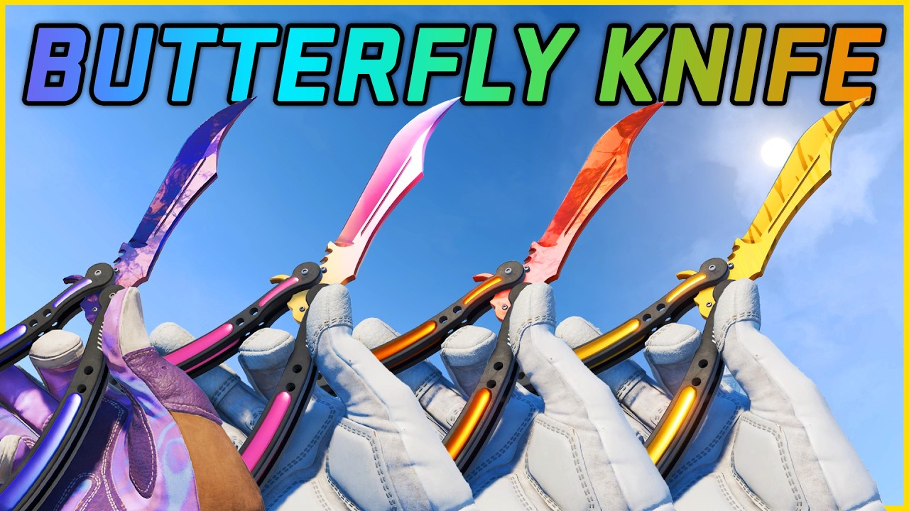 ALL Butterfly Knife Skins and Prices CS2