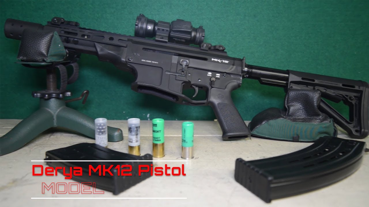 Derya MK12 Pistol Cal 12 7/0 11/0  Fiocchi Law Enforcement  ITA