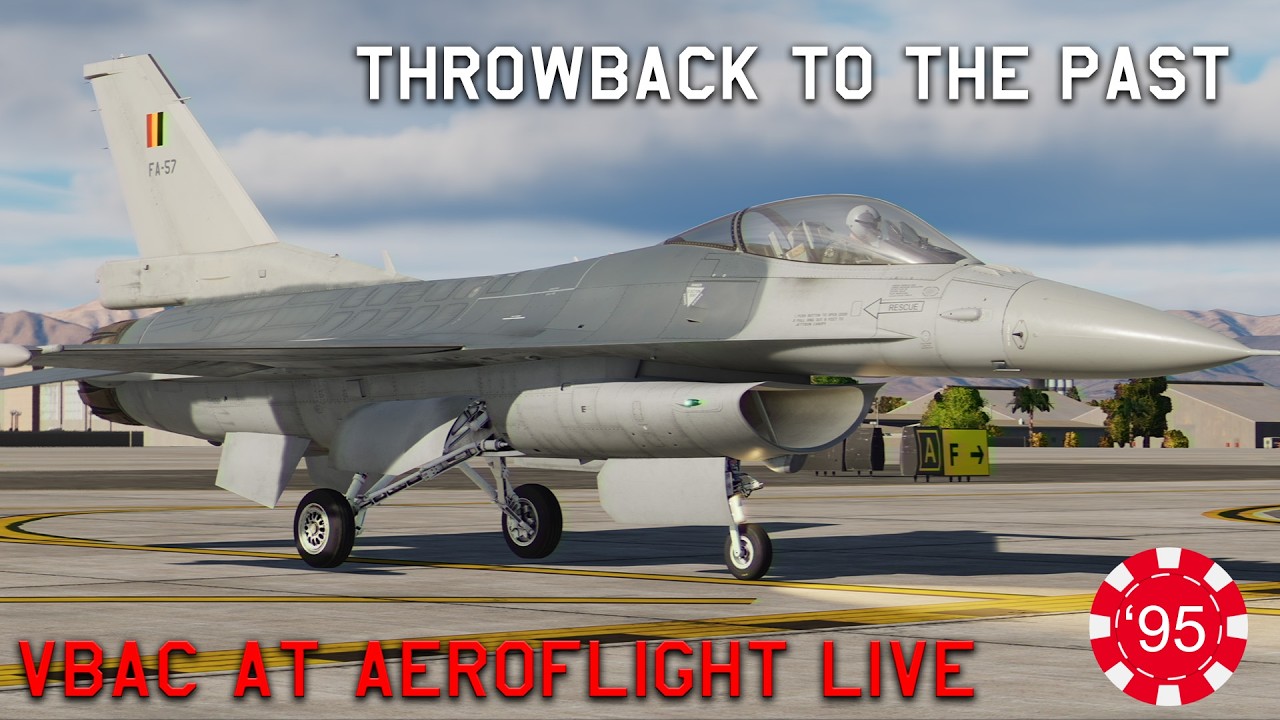 F-16 Solo Display at Airshow '95! | Throwback to the past