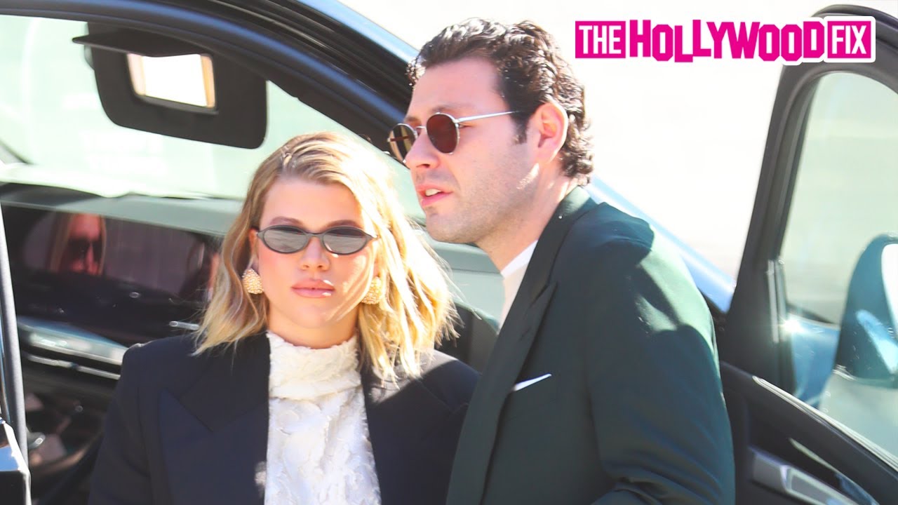 Sofia Richie & Elliot Grainge Attend The Variety Hitmakers Brunch Together Pregnant In Hollywood, CA