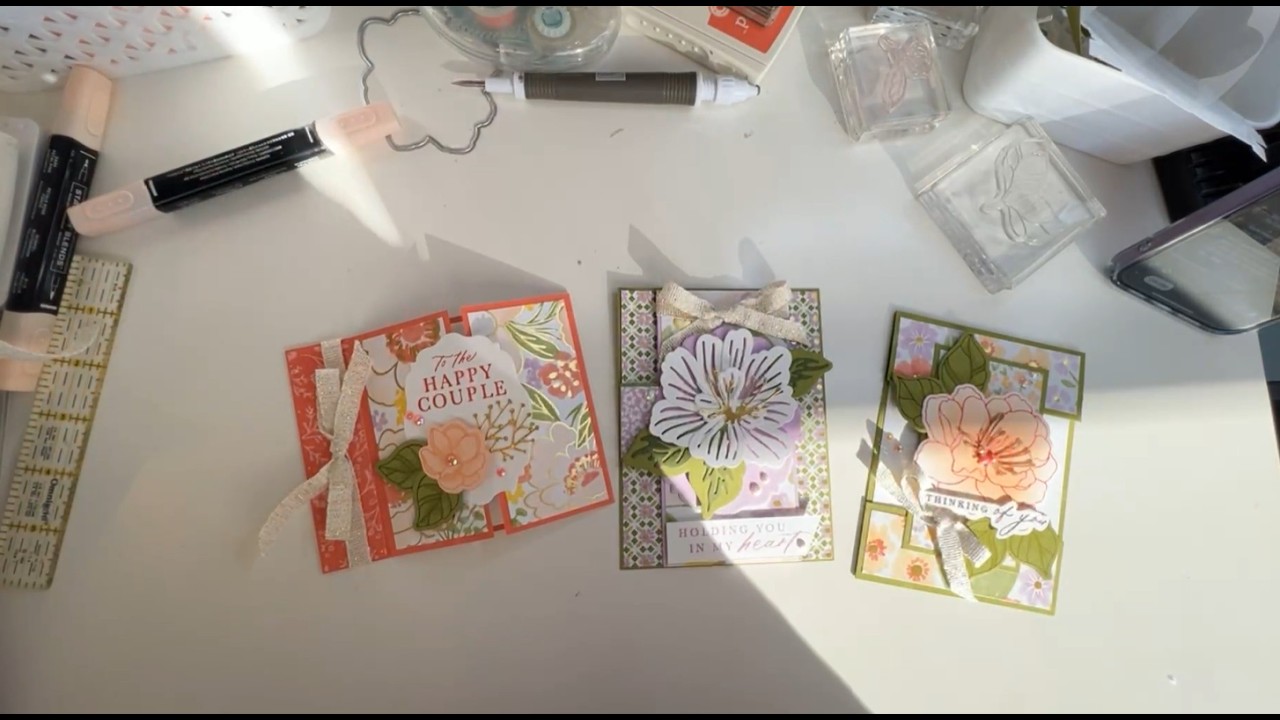 Day 3 - Fun Folds - Lovely & Beautiful Craft Along