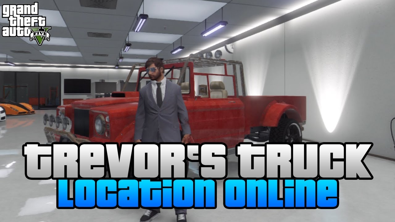 GTA 5 - Trevor's Truck Location Online! (GTA 5 Secret & Rare Vehicles)