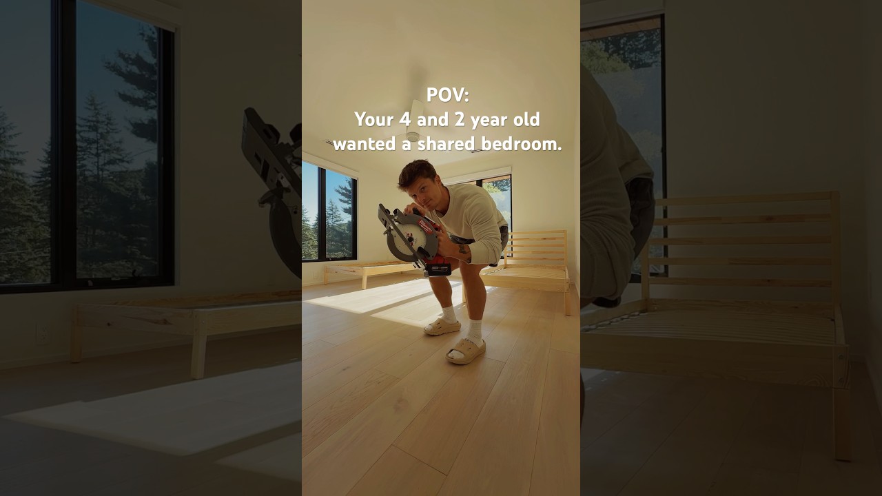 Part 1: Creating a Montessori shared bedroom for my kids. More decor coming soon&hellip;