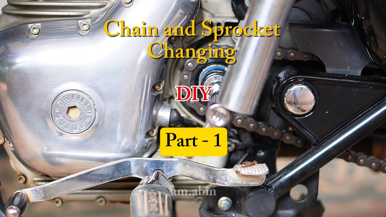 How to change Classic Reborn Chain and Sprocket |Change Part -1| Home