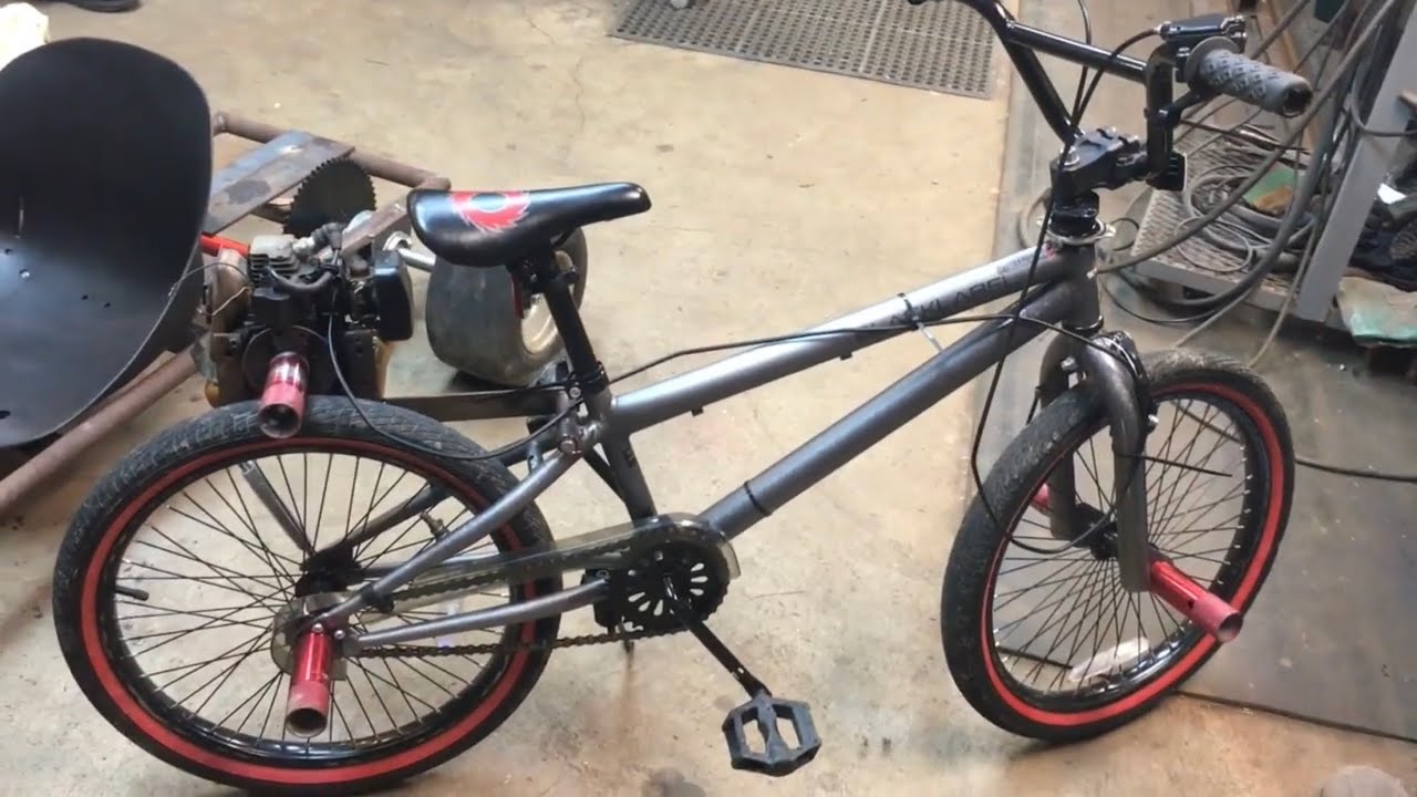 Weed eater bike