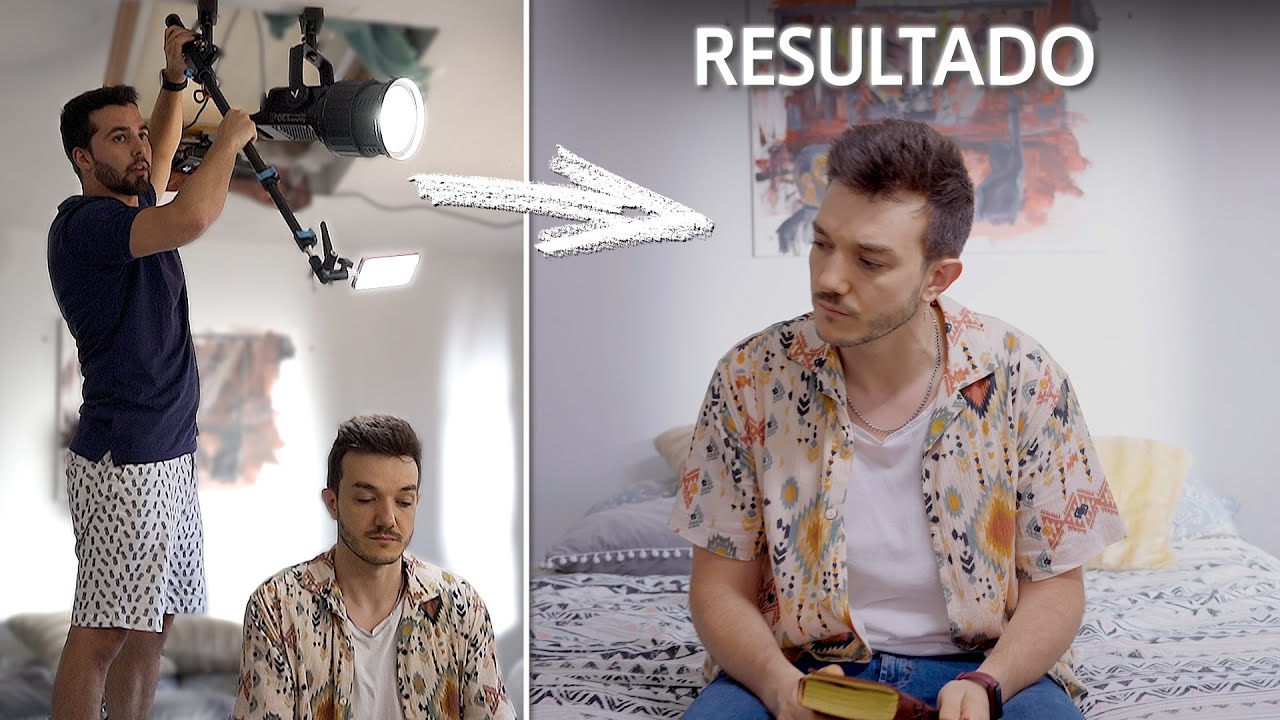 Cómo ILUMINAR una escena INTERIOR con un look REALISTA | Iluminación cinematográfica