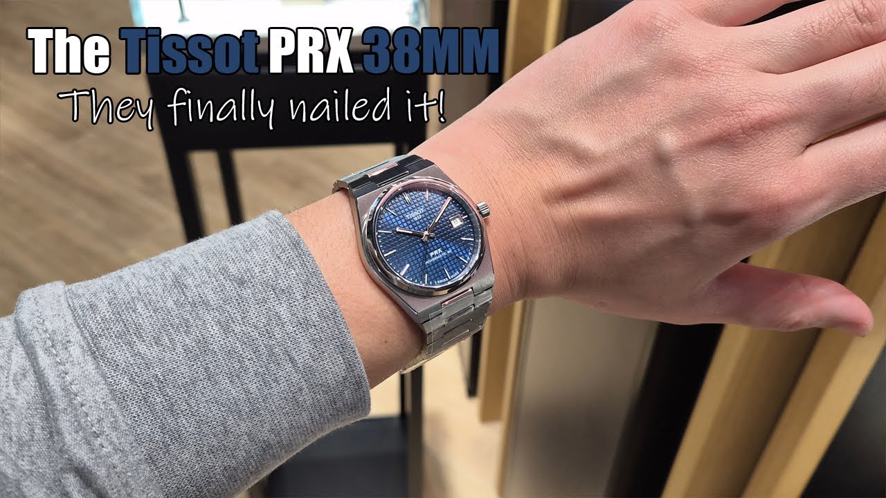 Новые часы Tissot PRX теперь в калибре 38 мм: они наконец-то добились успеха!