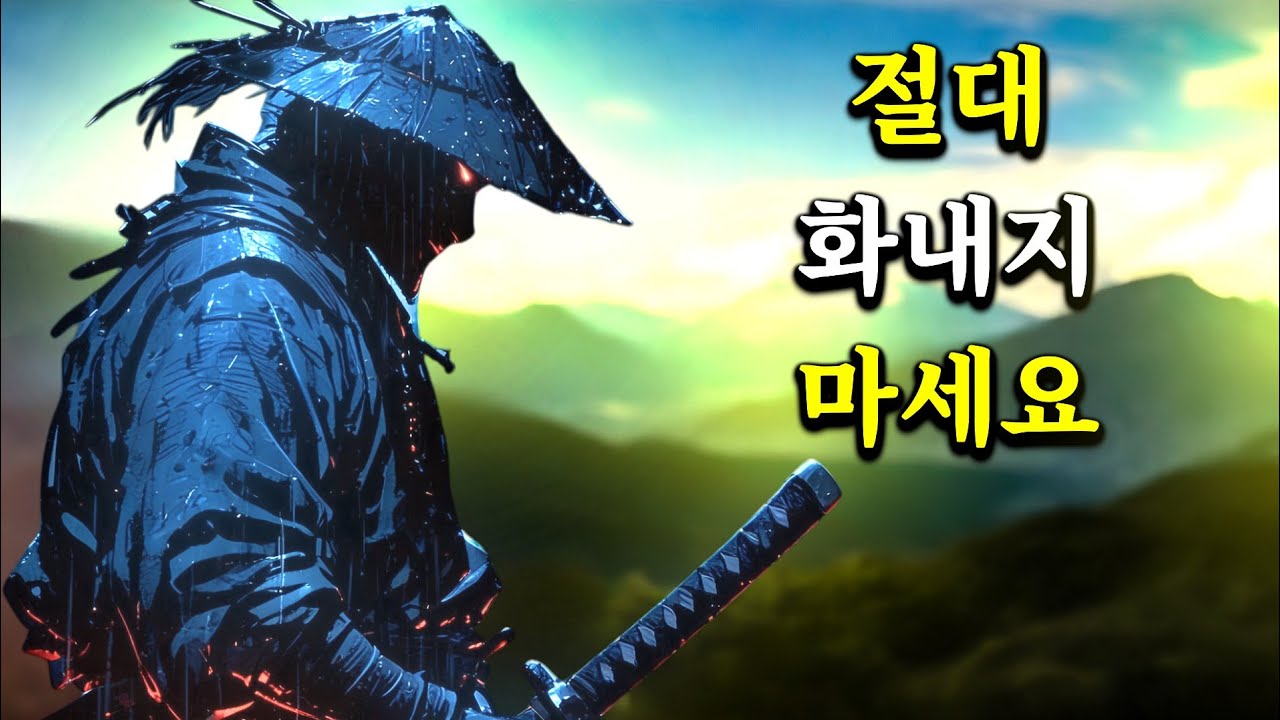 어떤 대립 상황에서도 침착함을 유지하는 방법 (미야모토 무사시)