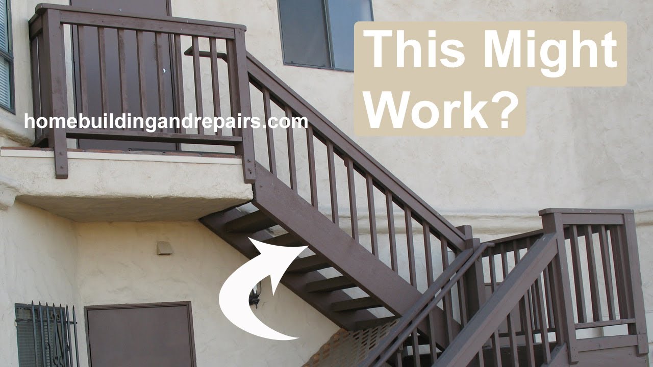 Common Stair Stringer Lumber Sizes For Backet or Dado Type Construction Assembly