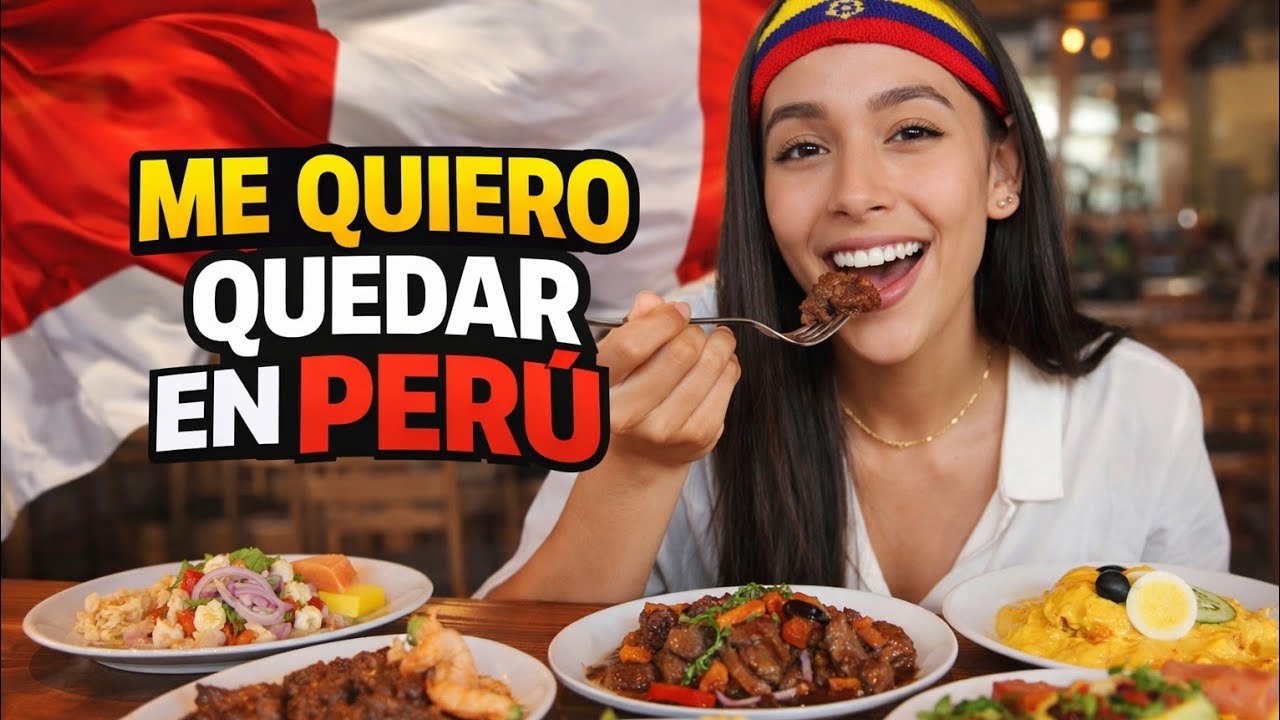 ECUATORIANA SE ENAMORÓ DE PERU:"Se come delicioso 😋 "