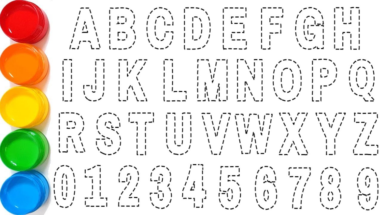 How to Draw Alphabet A to Z for Beginners Step by Step With Easy Tutorial /// KS ART