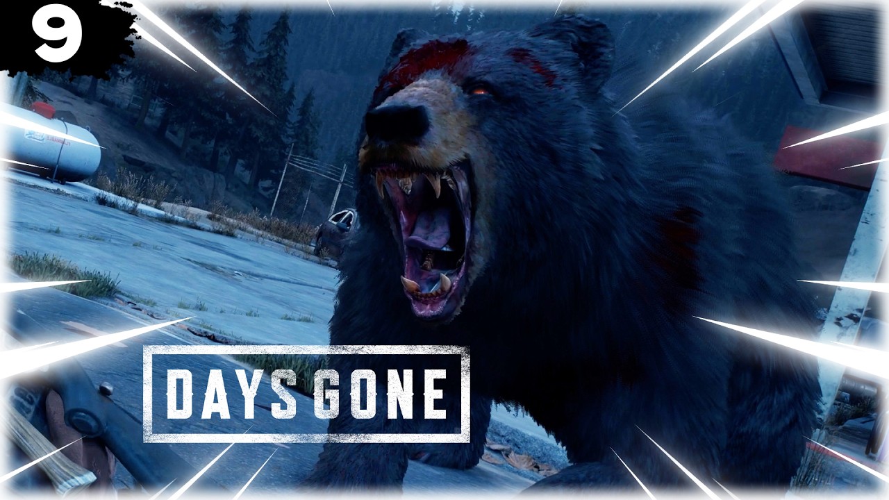 НАПАЛ ЗОМБИ-МЕДВЕДЬ ➤ Days Gone〖#9〗