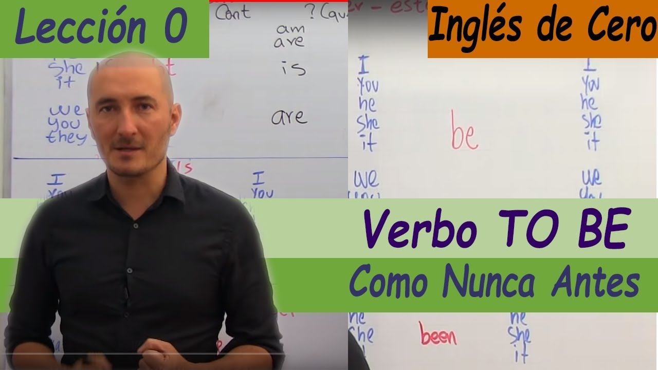 La MEJOR explicación del TO BE TODOS los tiempos y formas, facilísimo, INGLÉS DESDE CERO
