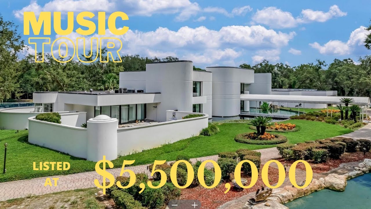 Touring a UNIQUE $5,500,000 Mansion Home in Longwood, Florida
