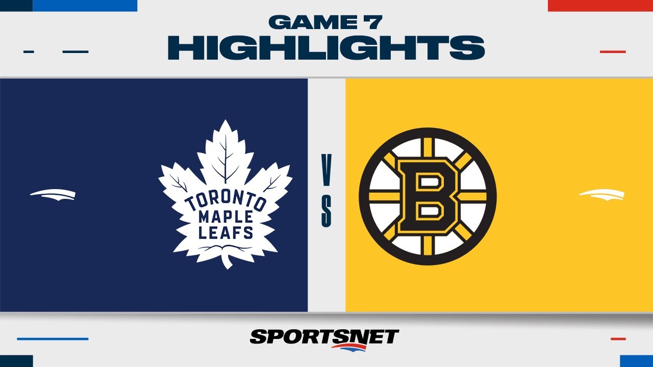 NHL Game 7 Highlights | Maple Leafs vs. Bruins - May 4, 2024
