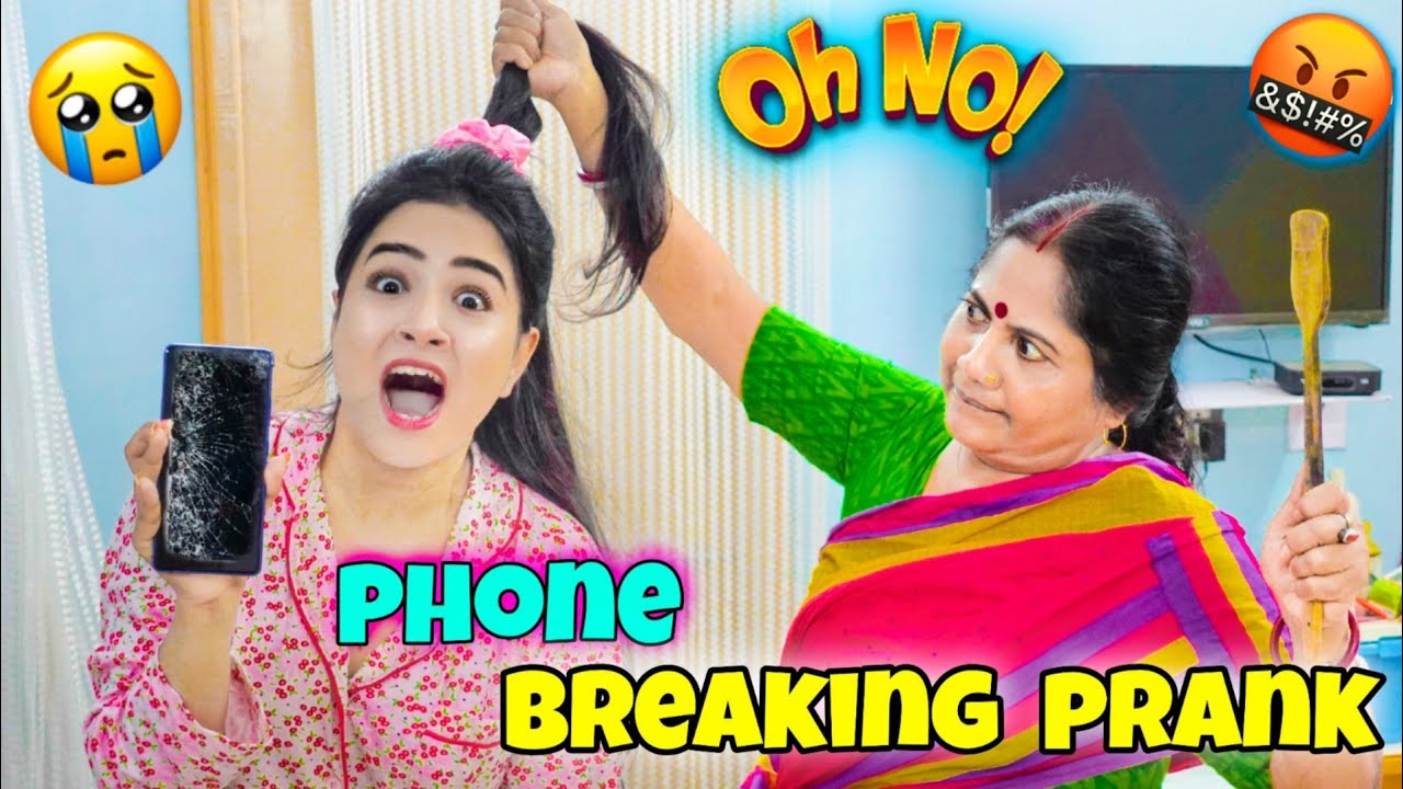 Breaking Mom's *Phone* Prank & *Surprising* with NEW Phone | Nilanjana Dhar