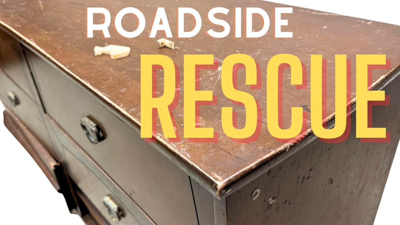 From Trash to Treasure: The Ultimate Roadside Dresser Makeover