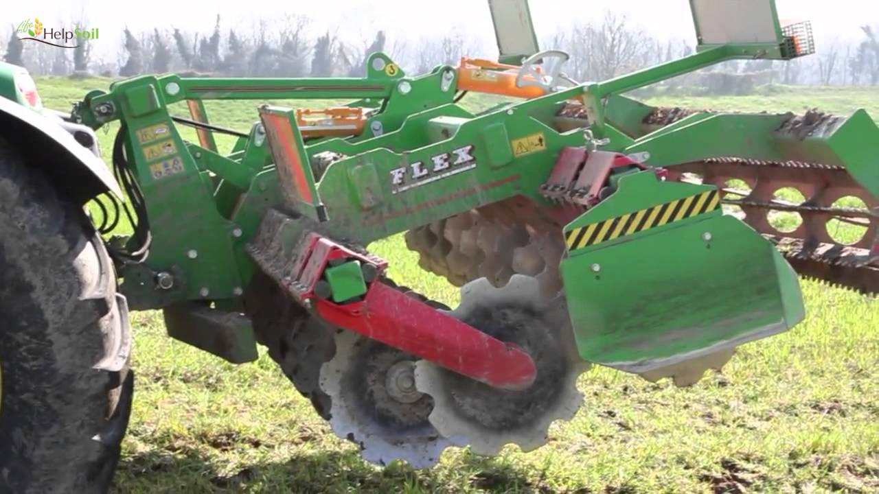 Terminazione meccanica di cover crops
