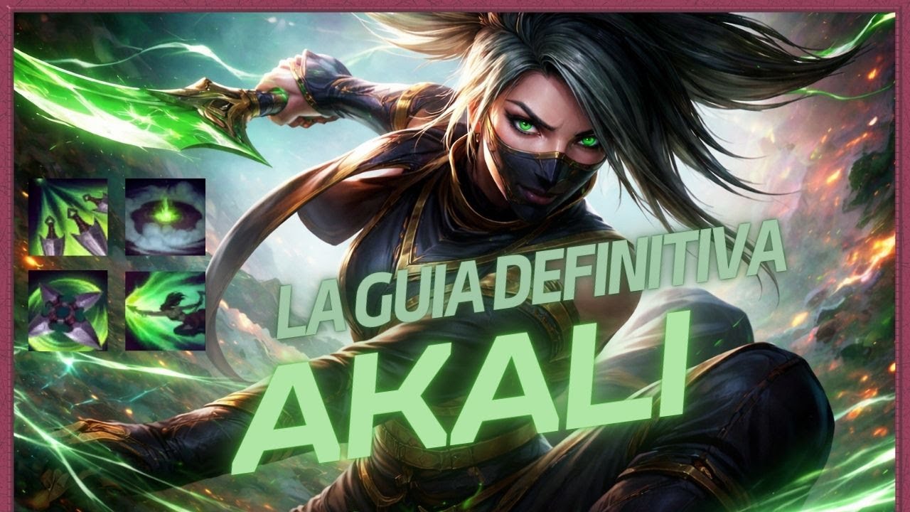 La GUIA DEFINITIVA de AKALI 💥 Todos los COMBOS, TRUCOS y SECRETOS que NECESITAS saber💥