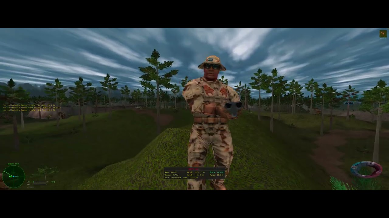 Carnivores 1 (1998) custom engine - multiplayer test