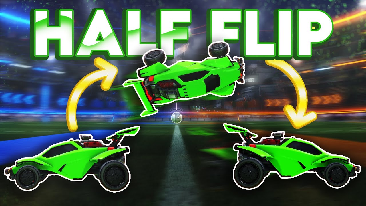 ✅ Como hacer un HALF FLIP *FACIL y RAPIDO* en Rocket League | LK