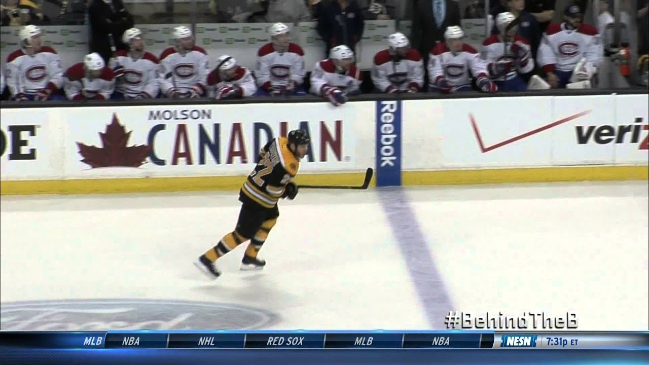 Shawn Thornton chirps the Habs