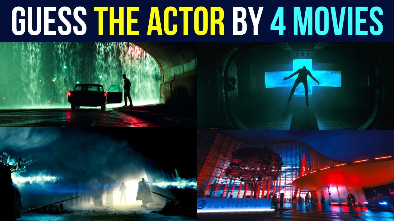 Guess the Actor from 4 Movie Frames | Expert-Level