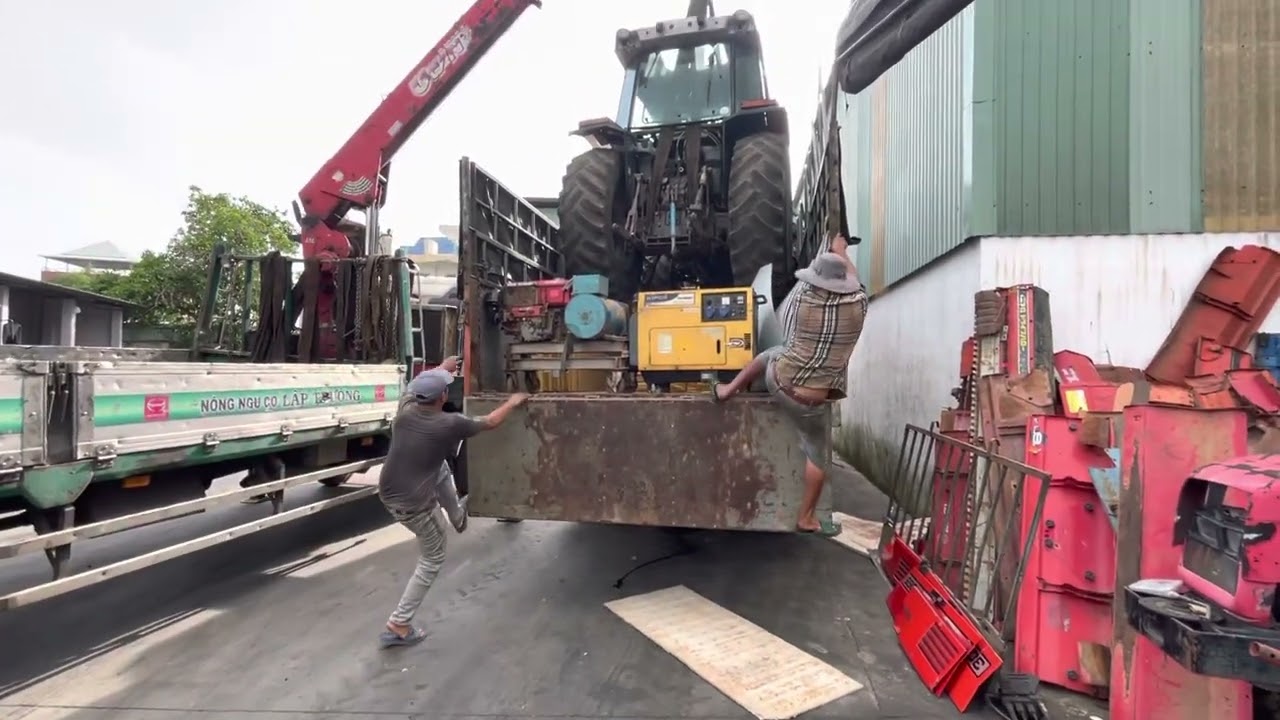 [ Đại Thành] MASSEY FERGUSON MF3065| 85ps Hàng nhật bãi Theo anh Trai Đắk Lắk Về Phá Lâm| máy cày rẻ
