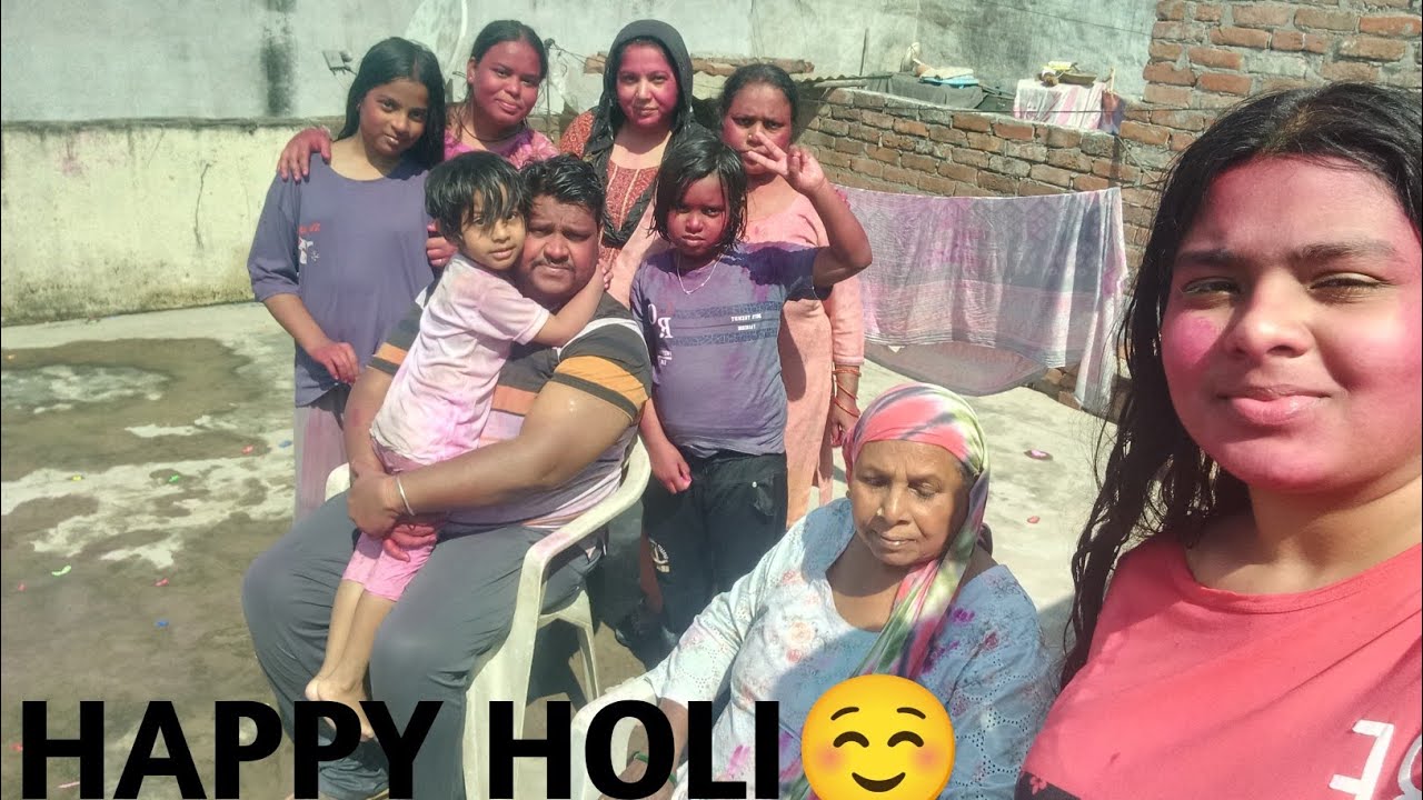 Holi Ki Tyari Part - 2 And Holi Vlog #HBR_Life_Together 