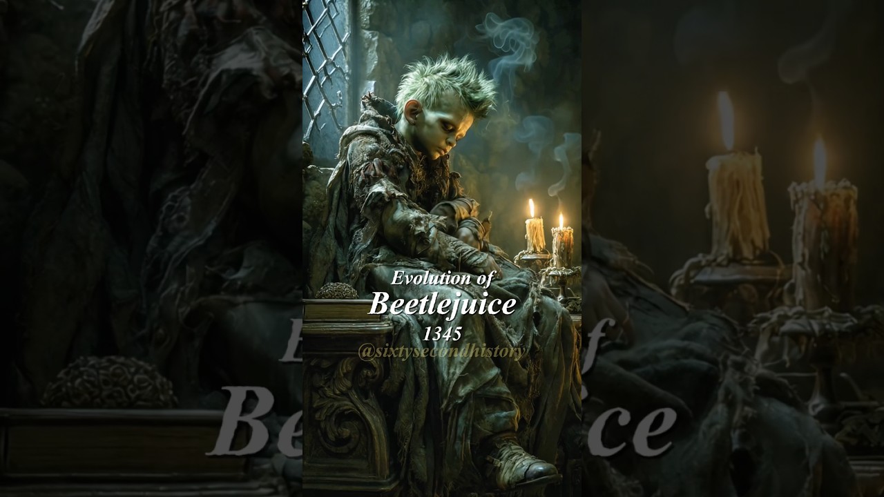 Evolution of BEETLEJUICE #beetlejuice #betelgeuse #halloween2025 #spookyseason #pixverse ​⁠