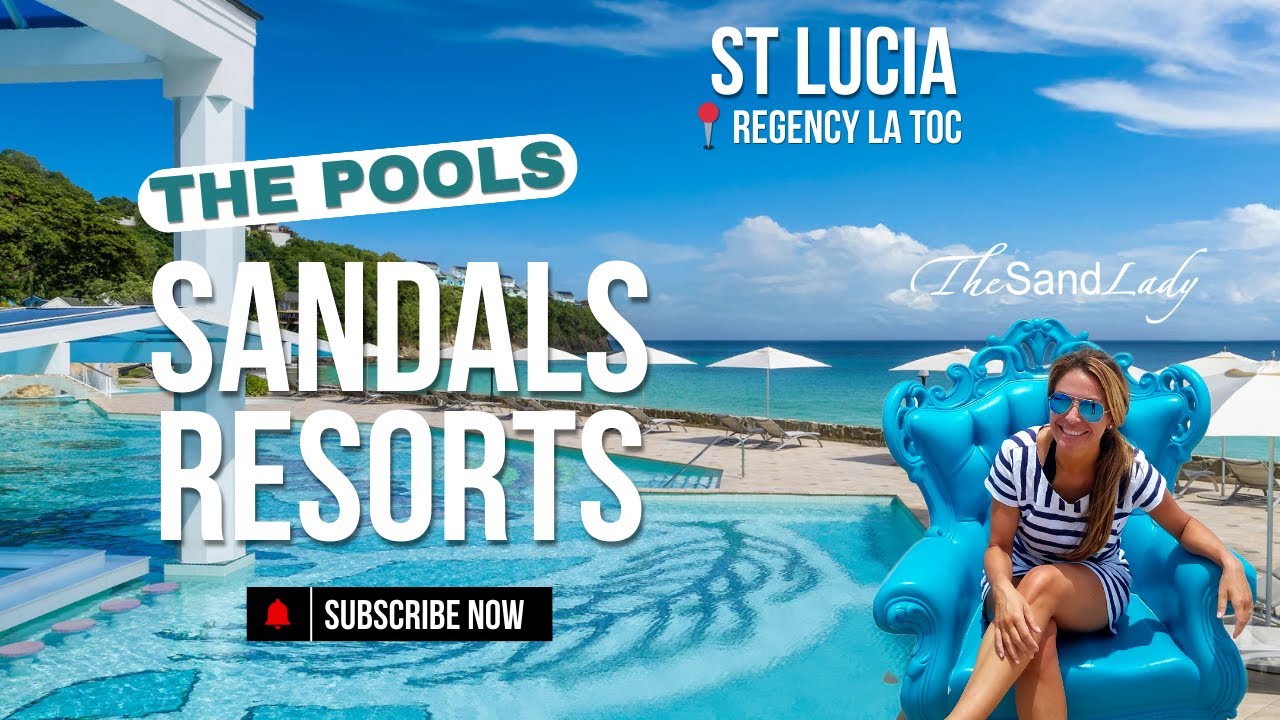 Sandals Regency La Toc Pools 