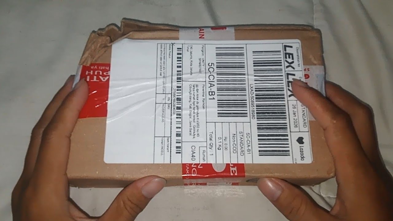 Unboxing paket-Unboxing Paket Harga 81.650 rupiah