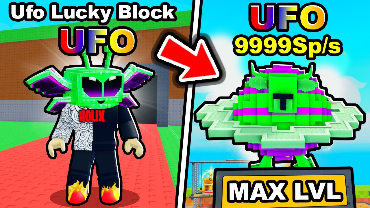 ZDOBYŁEM NAJLEPSZEGO 0.5% BRAINROTA w BE A LUCKY BLOCK (ROBLOX)