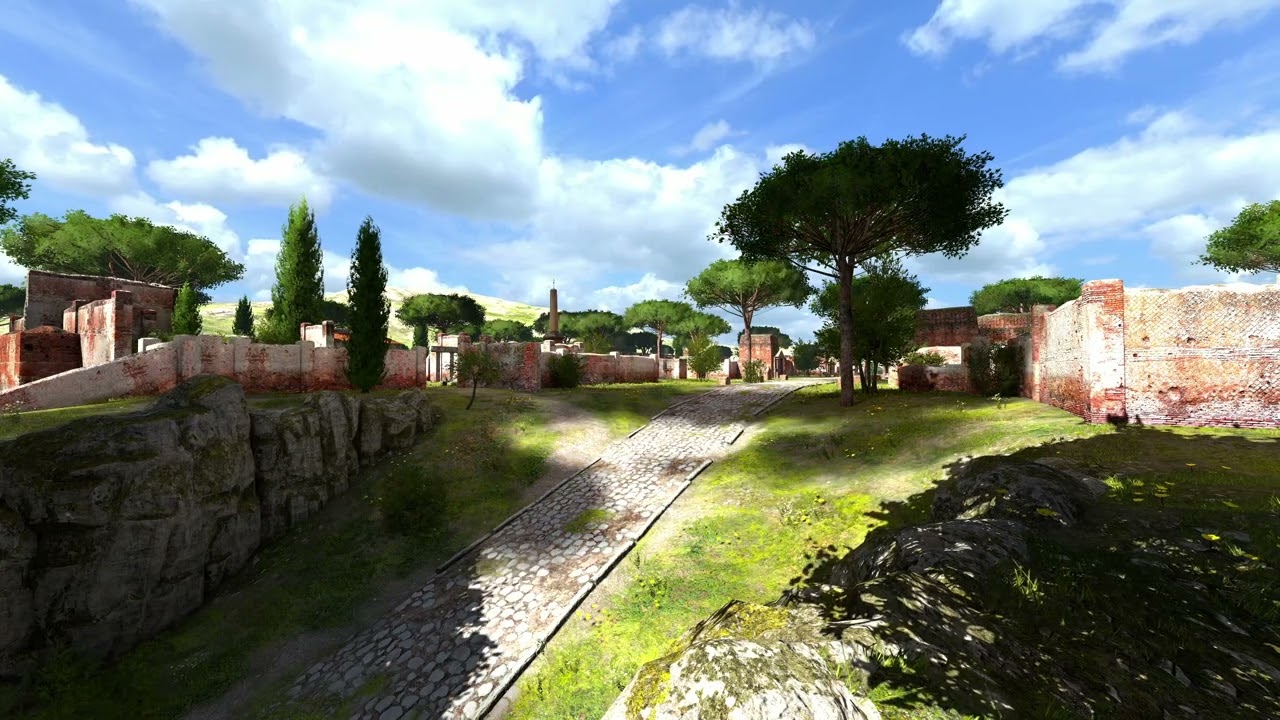 The Talos Principle Ambience - Rome - Bleep Bleep - Wind sounds - Background music