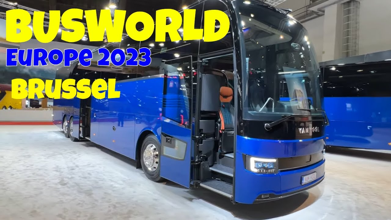 2024 VAN HOOL T 17 ACRON COACH BUS INTERIOR AND EXTERIOR BUSWORLD EUROPE 2023 BRUSSEL
