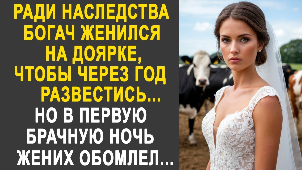 Ради наследства богач женился на доярке из деревни, чтобы через год развестись. Но после свадьбы...