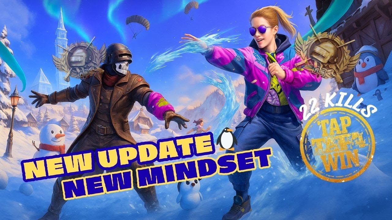 НОВОЕ ОБНОВЛЕНИЕ ⛄️Новый подход 💥 Игра вдвоём + PawNin🐧| PUBG Mobile 4.1v