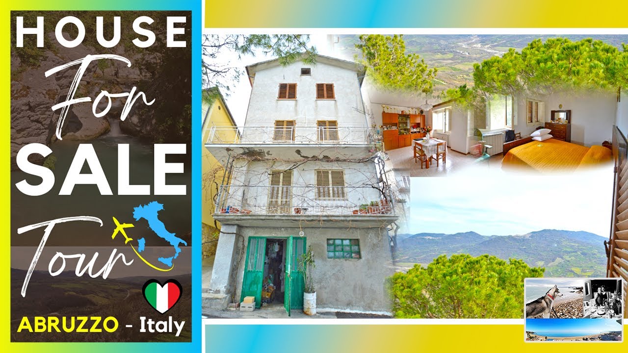 Spacious and Bright House for Sale in Abruzzo with Stunning Valley Views - Celenza sul Trigno