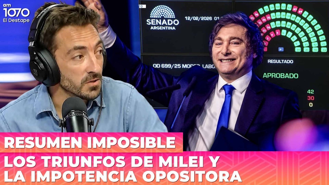 Los triunfos de Milei y la impotencia opositora | Resumen Imposible