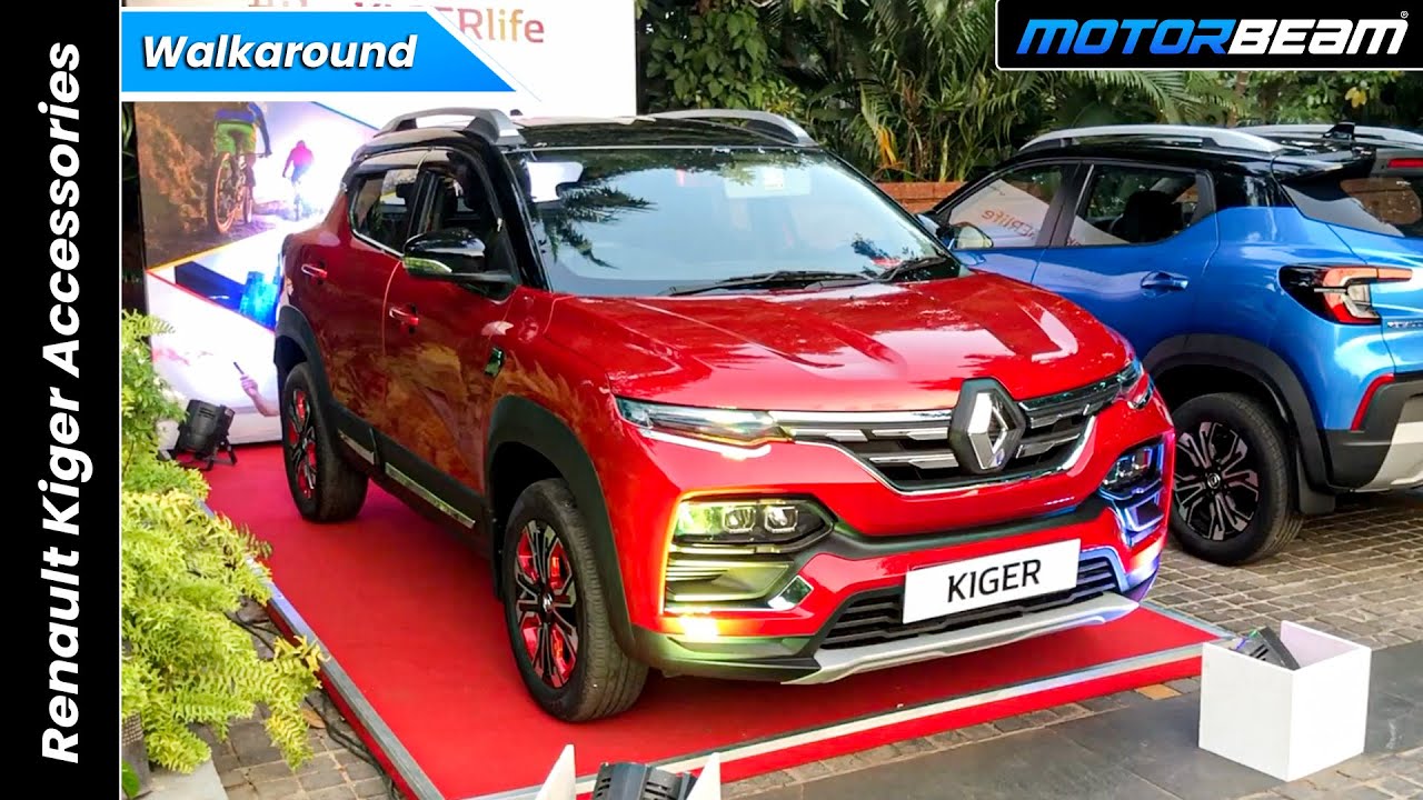 Renault Kiger With Accessories - Walkaround In Hindi | MotorBeam हिंदी