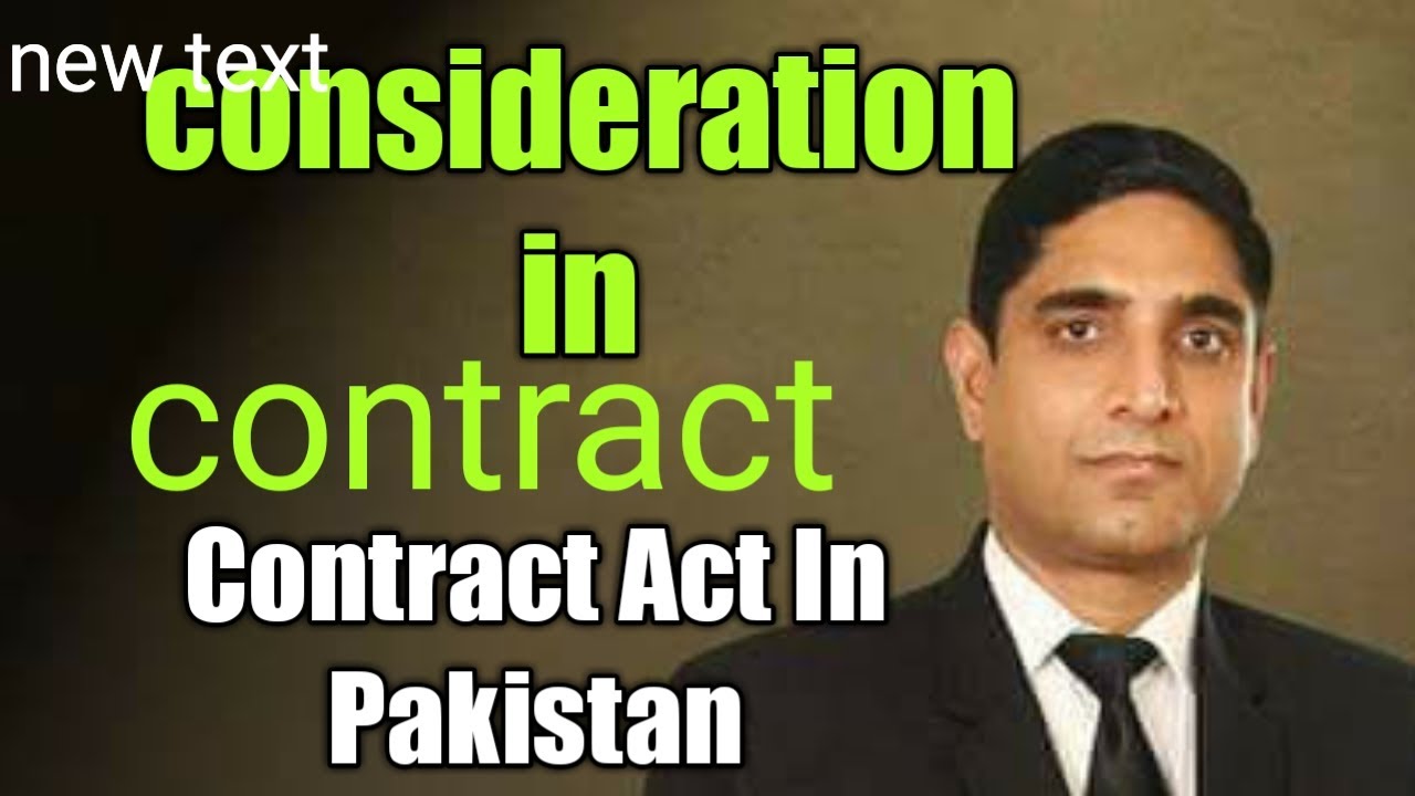 What is consideration in Hindi/urdu/ consideration in contract law/