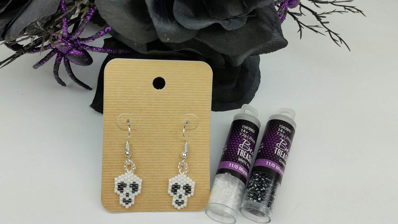 ARETES DE CALAVERA /HALLOWEEN