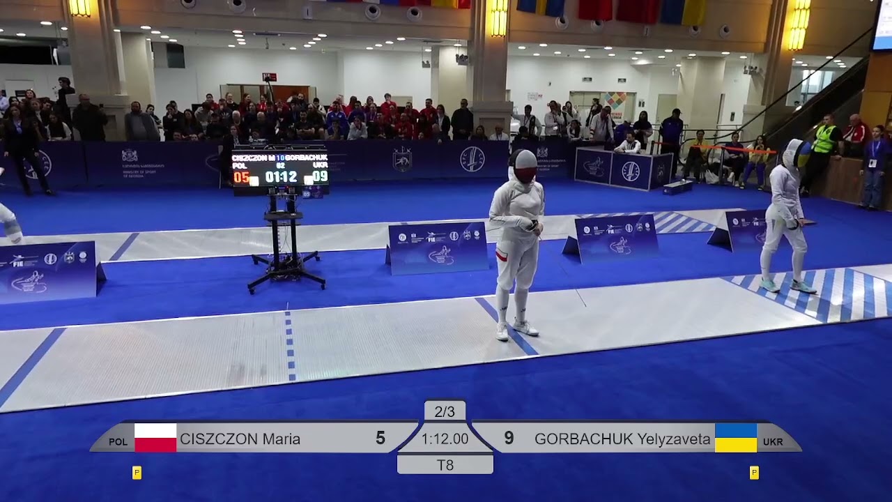 2026 132 T08 03 F E Individual  GEO 5 GORBACHUK UKR vs CISZCZON POL