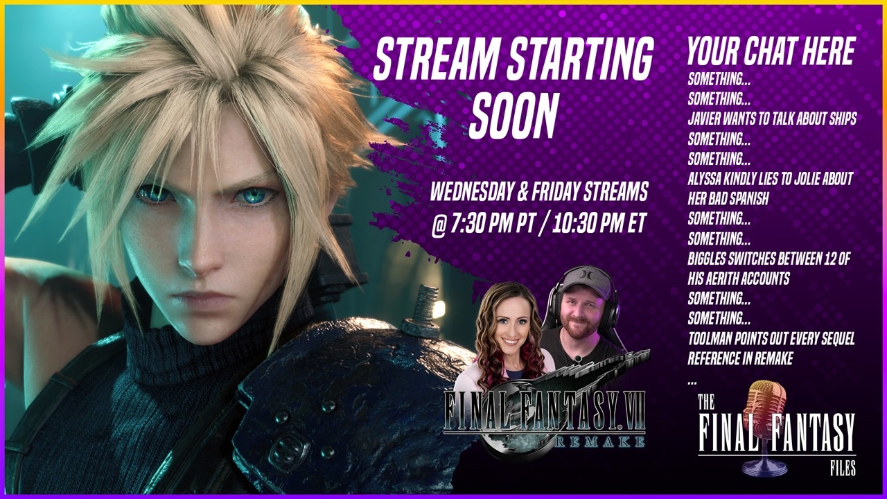 The Final Fantasy Files Streams RETURN! Let's try out this multi-stream thing. 😬