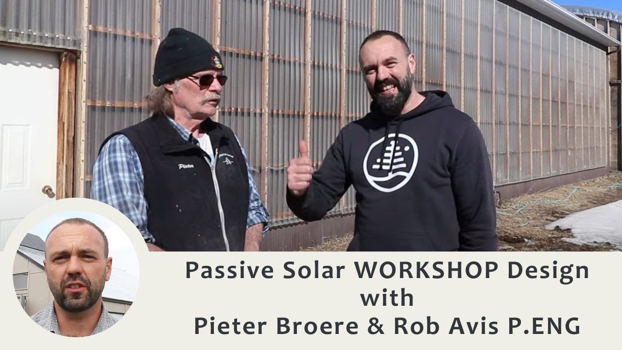 A Farmer's SECRET to Building a Passive Solar Workshop that Really Works