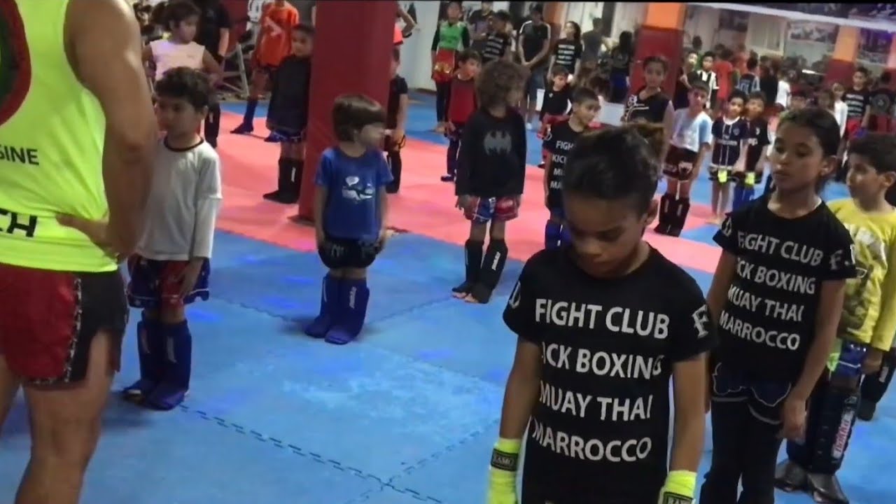 Junior international training 🔥💪🥊kick boxing تداريب احترافية للصغار في الكيك بوكسينغ